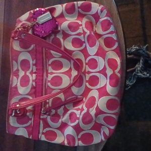 Large coach tote bag